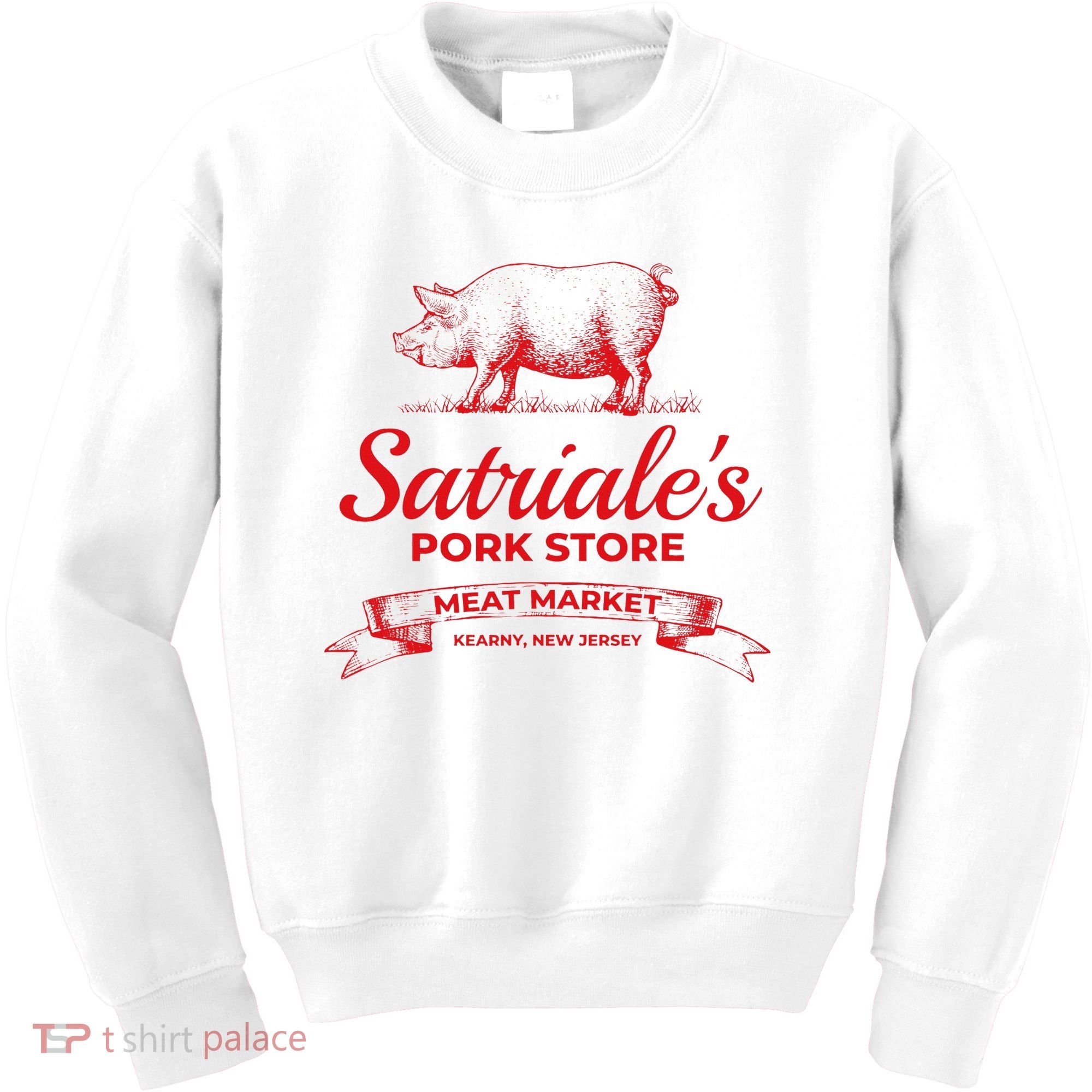 Satriale’S Pork Store Kearny New Jersey Kids Sweatshirt