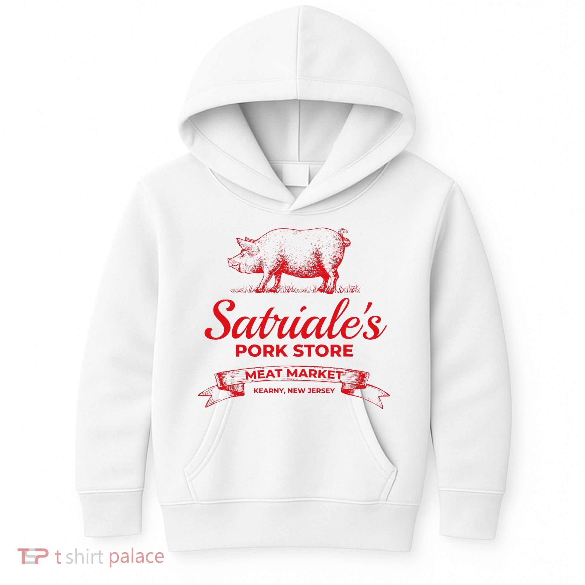 Satriale’S Pork Store Kearny New Jersey Kids Hoodie