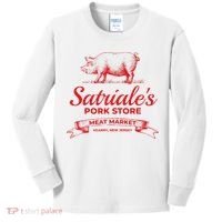 Satriale’S Pork Store Kearny New Jersey Kids Long Sleeve Shirt thumb 0