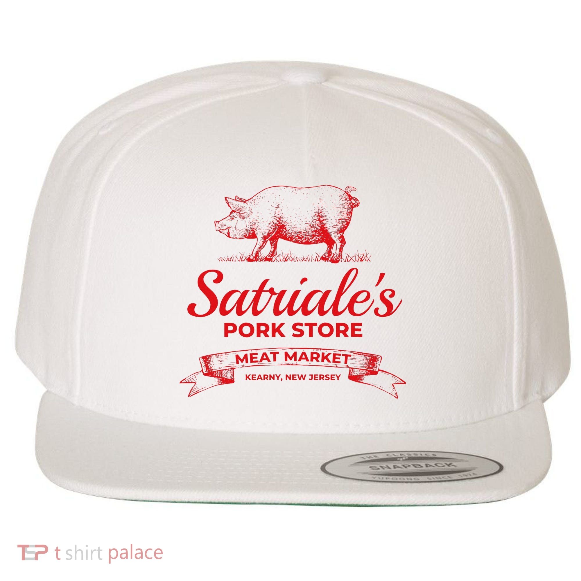 Satriale’S Pork Store Kearny New Jersey Wool Snapback Cap