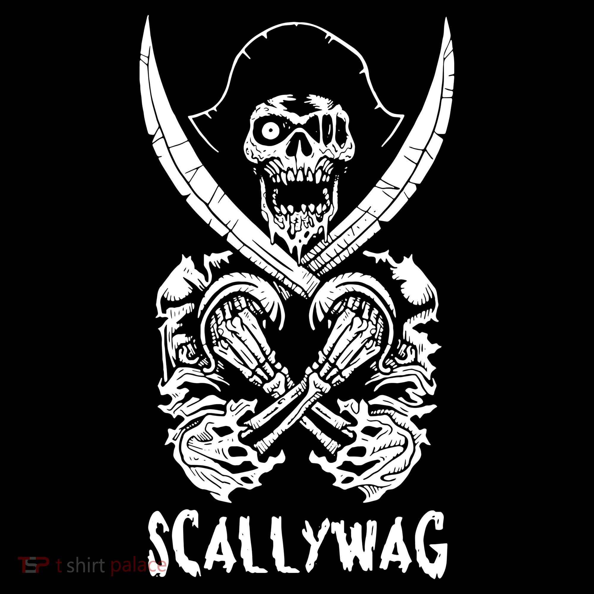 Scallywag Pirate Ornament
