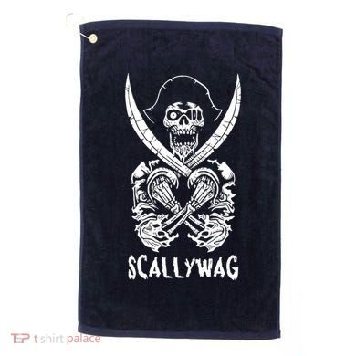Scallywag Pirate Golf Towel