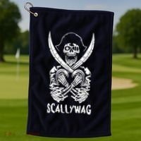 Scallywag Pirate Golf Towel thumb 1