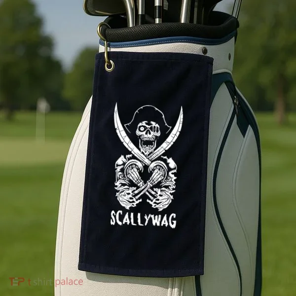Scallywag Pirate Golf Towel