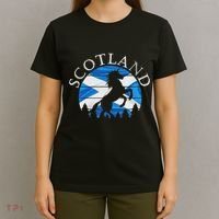 Scottish Pride Scotland Unicorn Scotland Flag Saltire T-Shirt thumb 4