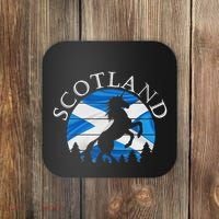 Scottish Pride Scotland Unicorn Scotland Flag Saltire Coaster thumb 0