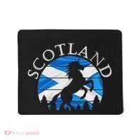 Scottish Pride Scotland Unicorn Scotland Flag Saltire Mousepad thumb 0