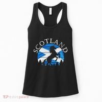 Scottish Pride Scotland Unicorn Scotland Flag Saltire Women's Tank Top thumb 0
