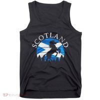 Scottish Pride Scotland Unicorn Scotland Flag Saltire Tank Top thumb 0