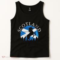Scottish Pride Scotland Unicorn Scotland Flag Saltire Tank Top thumb 2