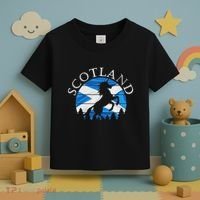 Scottish Pride Scotland Unicorn Scotland Flag Saltire Toddler T-Shirt thumb 3