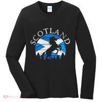 Scottish Pride Scotland Unicorn Scotland Flag Saltire Women's Long Sleeve Shirt thumb 0