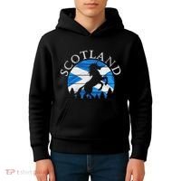 Scottish Pride Scotland Unicorn Scotland Flag Saltire Kids Hoodie thumb 4