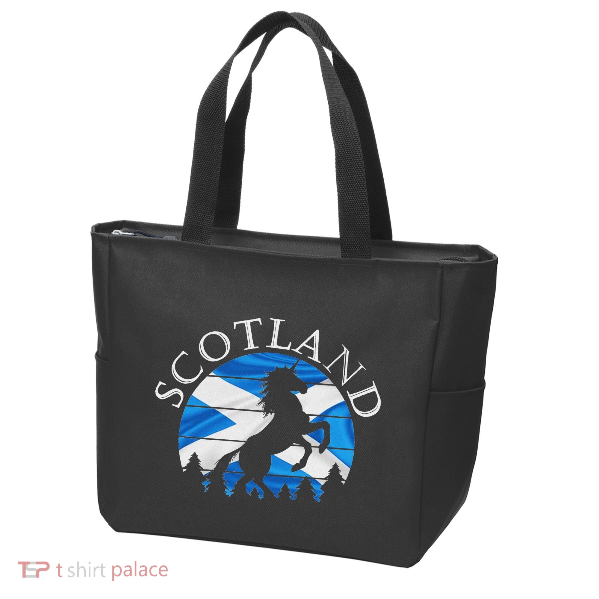 Scottish Pride Scotland Unicorn Scotland Flag Saltire Tote Bag
