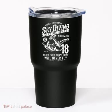 Skydiving Parachuting Skydive Tee Skydiver Tumbler