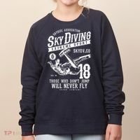 Skydiving Parachuting Skydive Tee Skydiver Women's Sweatshirt thumb 0
