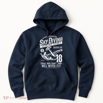 Skydiving Parachuting Skydive Tee Skydiver Hoodie