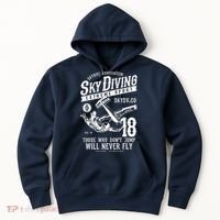 Skydiving Parachuting Skydive Tee Skydiver Hoodie thumb 0