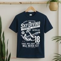 Skydiving Parachuting Skydive Tee Skydiver T-Shirt thumb 2