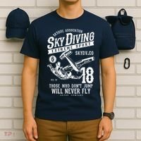 Skydiving Parachuting Skydive Tee Skydiver T-Shirt thumb 6