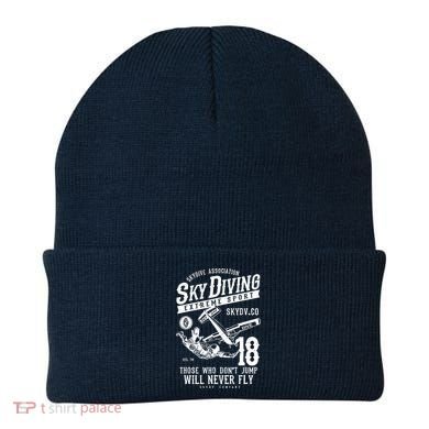 Skydiving Parachuting Skydive Tee Skydiver Beanie