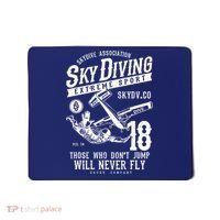 Skydiving Parachuting Skydive Tee Skydiver Mousepad thumb 0