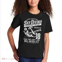 Skydiving Parachuting Skydive Tee Skydiver Kids T-Shirt thumb 2