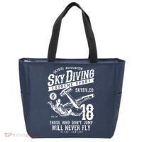 Skydiving Parachuting Skydive Tee Skydiver Tote Bag thumb 0