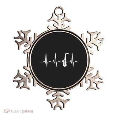 Saxophone Player Saxophone Heartbeat  Ornament