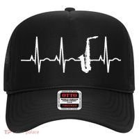 Saxophone Player Saxophone Heartbeat  Hat thumb 0