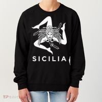 Sicilian Pride Sicilia Sicilian Flag Trinacria Women's Sweatshirt thumb 0