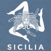 Sicilian Pride Sicilia Sicilian Flag Trinacria Comfort Colors Garment-Dyed Hooded Sweatshirt thumb 2
