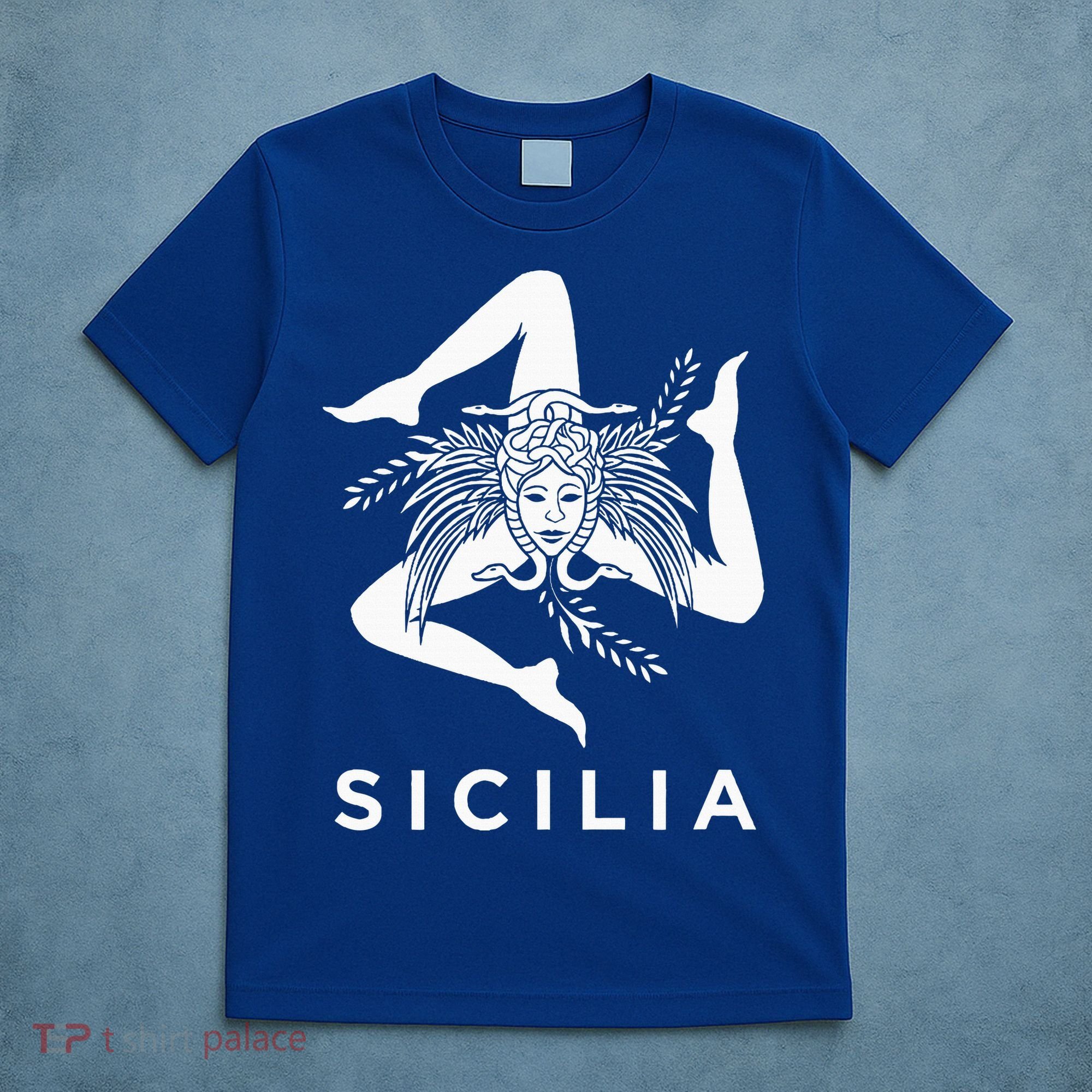 Sicilian Pride Sicilia Sicilian Flag Trinacria T-Shirt