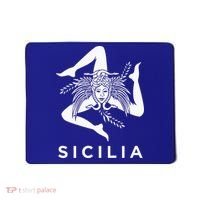 Sicilian Pride Sicilia Sicilian Flag Trinacria Mousepad thumb 0