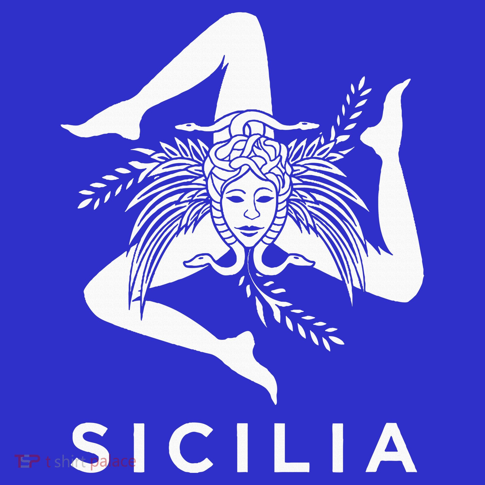 Sicilian Pride Sicilia Sicilian Flag Trinacria Mousepad