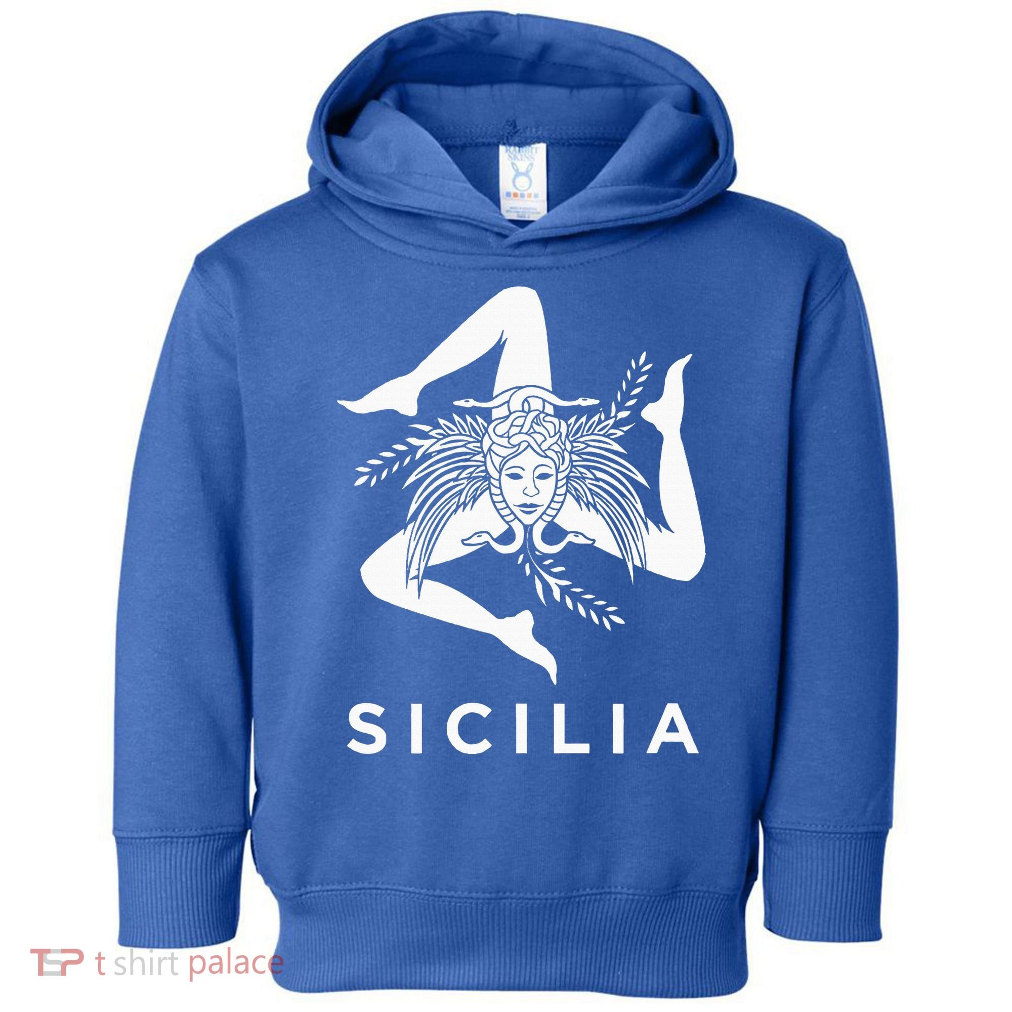 Sicilian Pride Sicilia Sicilian Flag Trinacria Toddler Hoodie