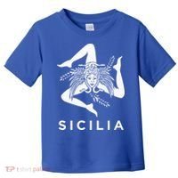 Sicilian Pride Sicilia Sicilian Flag Trinacria Toddler T-Shirt thumb 0