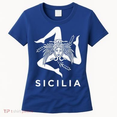 Sicilian Pride Sicilia Sicilian Flag Trinacria Women's T-Shirt