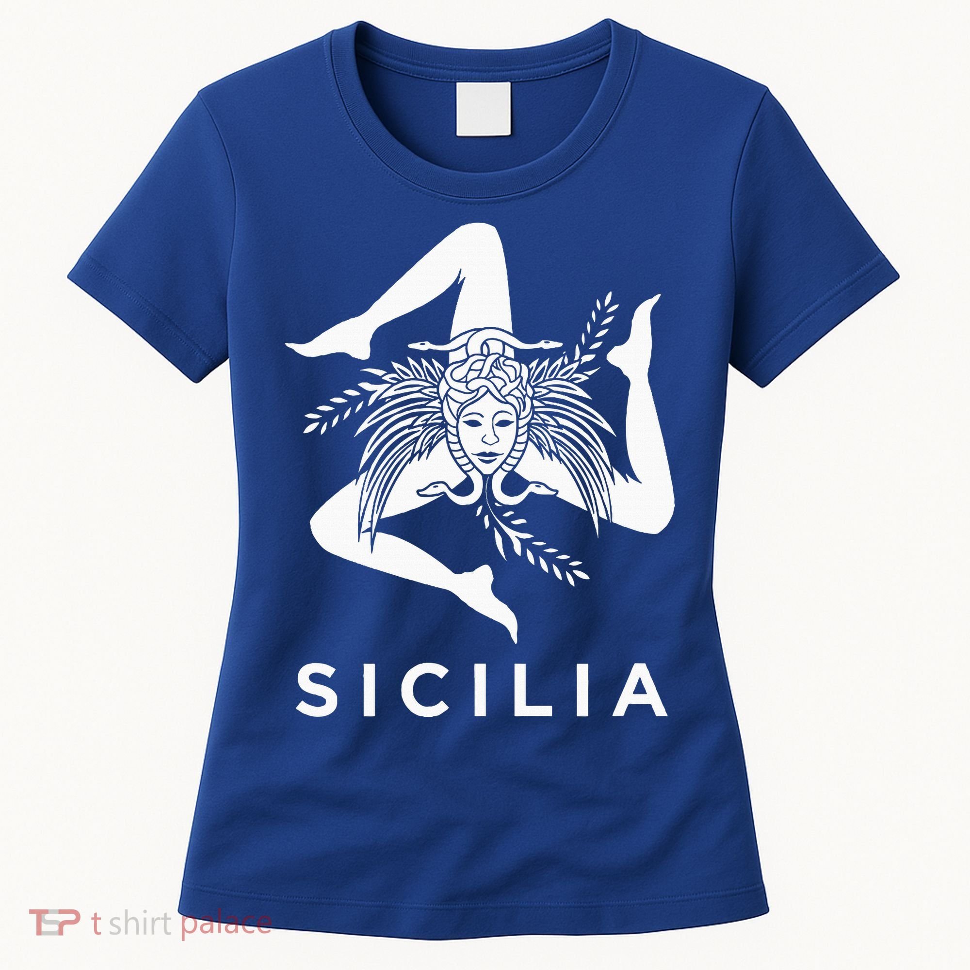 Sicilian Pride Sicilia Sicilian Flag Trinacria Women's T-Shirt