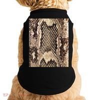 Snakeskin Print Snake Reptile Animal Rattlesnake Doggie Tank thumb 0