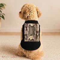 Snakeskin Print Snake Reptile Animal Rattlesnake Doggie Tank thumb 2