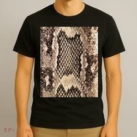 Snakeskin Print Snake Reptile Animal Rattlesnake T-Shirt thumb 3