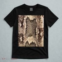 Snakeskin Print Snake Reptile Animal Rattlesnake T-Shirt thumb 5