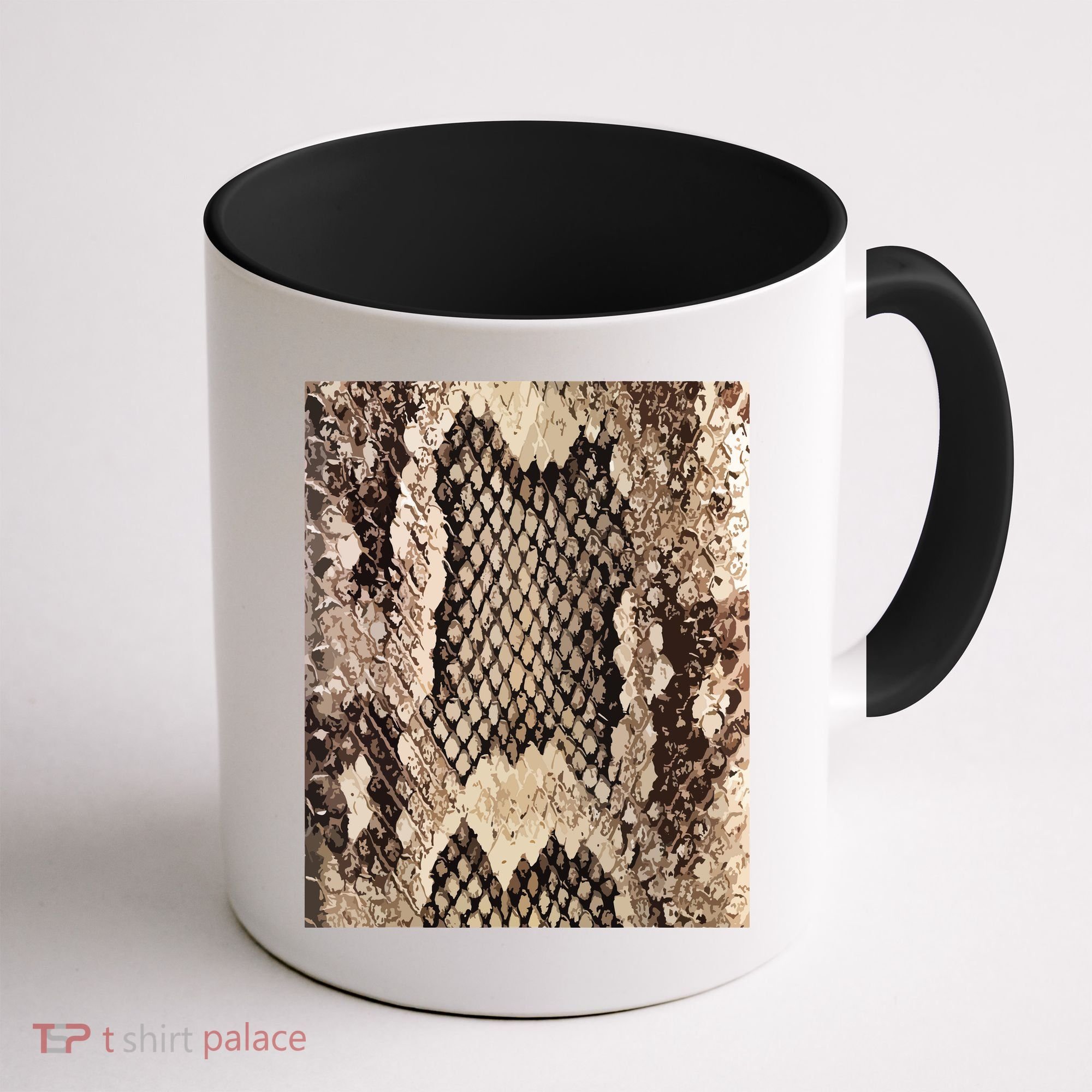 Snakeskin Print Snake Reptile Animal Rattlesnake Coffee Mug