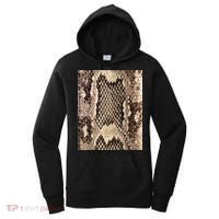 Snakeskin Print Snake Reptile Animal Rattlesnake Women's Hoodie thumb 0