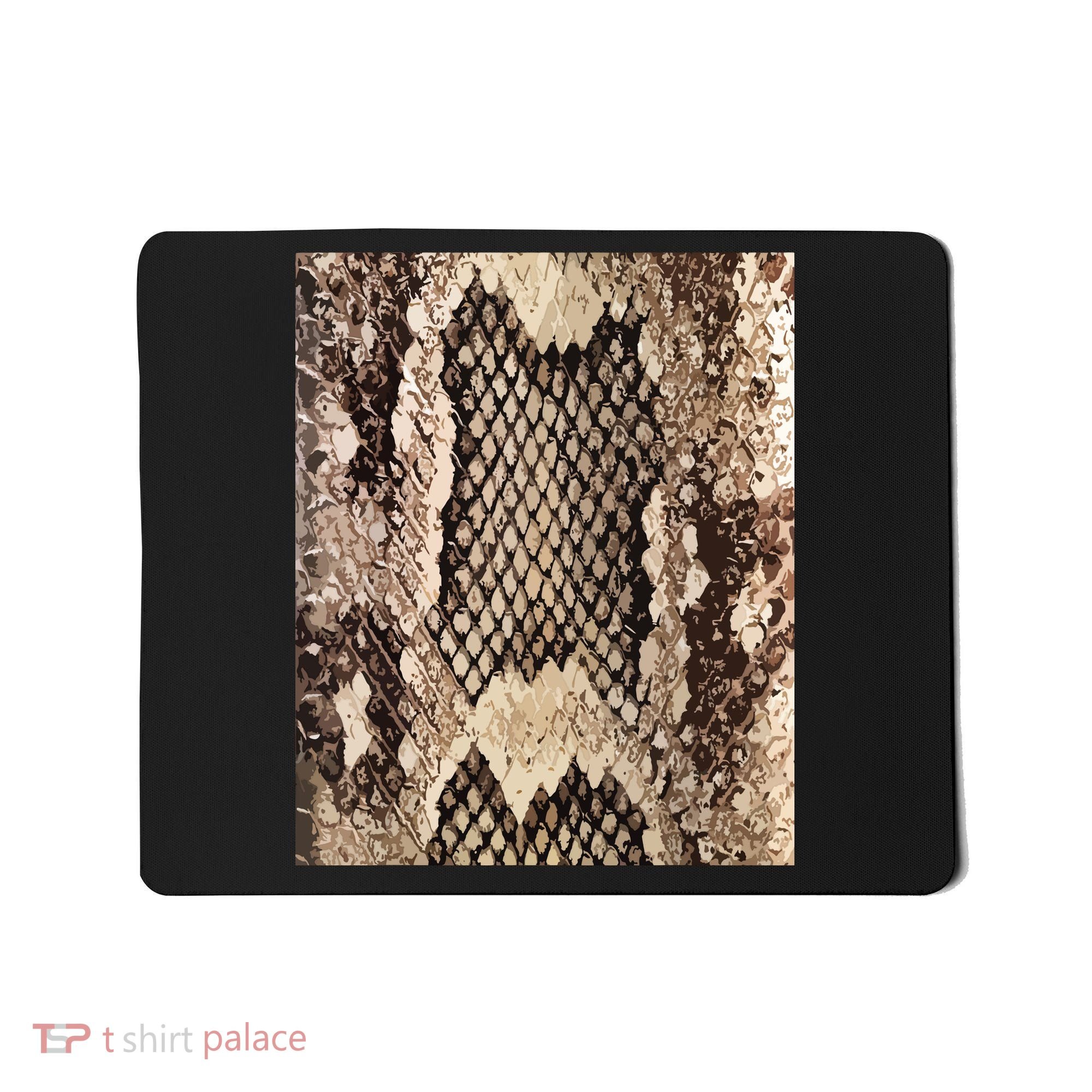 Snakeskin Print Snake Reptile Animal Rattlesnake Mousepad