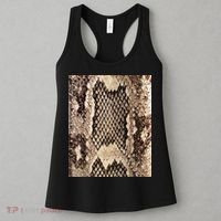Snakeskin Print Snake Reptile Animal Rattlesnake Women's Tank Top thumb 3