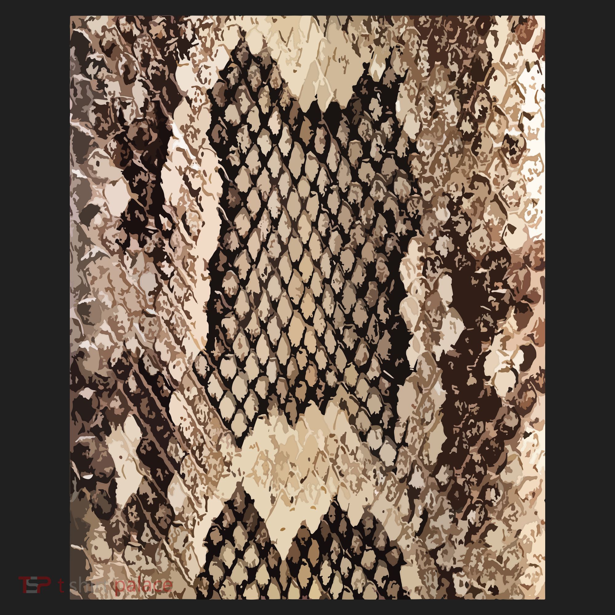 Snakeskin Print Snake Reptile Animal Rattlesnake Hat