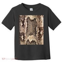 Snakeskin Print Snake Reptile Animal Rattlesnake Toddler T-Shirt thumb 0