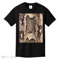 Snakeskin Print Snake Reptile Animal Rattlesnake Kids T-Shirt thumb 0